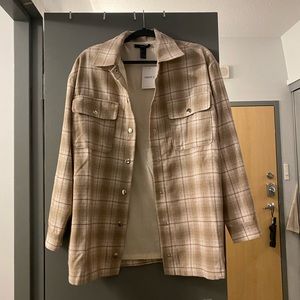 Plaid shacket